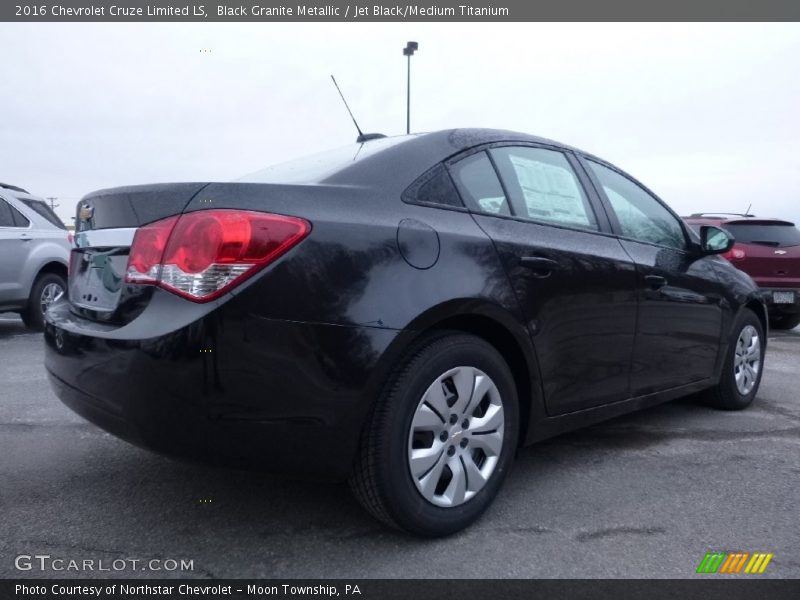 Black Granite Metallic / Jet Black/Medium Titanium 2016 Chevrolet Cruze Limited LS