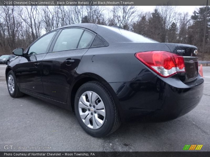Black Granite Metallic / Jet Black/Medium Titanium 2016 Chevrolet Cruze Limited LS