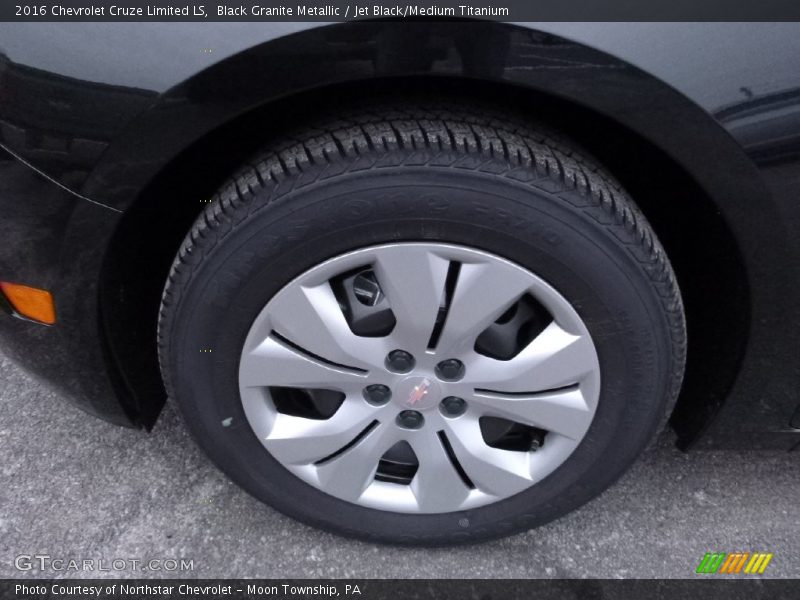 Black Granite Metallic / Jet Black/Medium Titanium 2016 Chevrolet Cruze Limited LS