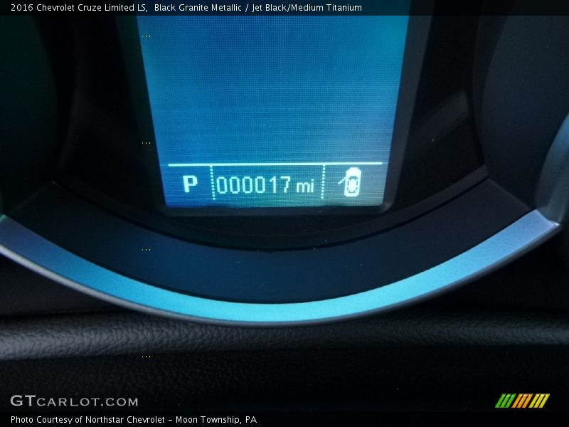 Black Granite Metallic / Jet Black/Medium Titanium 2016 Chevrolet Cruze Limited LS