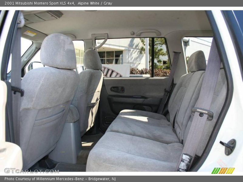 Alpine White / Gray 2001 Mitsubishi Montero Sport XLS 4x4