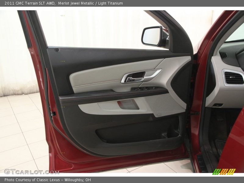 Merlot Jewel Metallic / Light Titanium 2011 GMC Terrain SLT AWD
