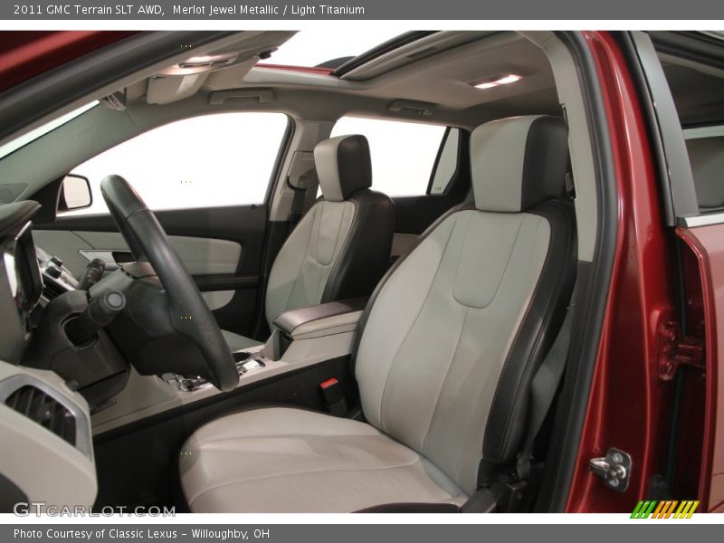 Merlot Jewel Metallic / Light Titanium 2011 GMC Terrain SLT AWD