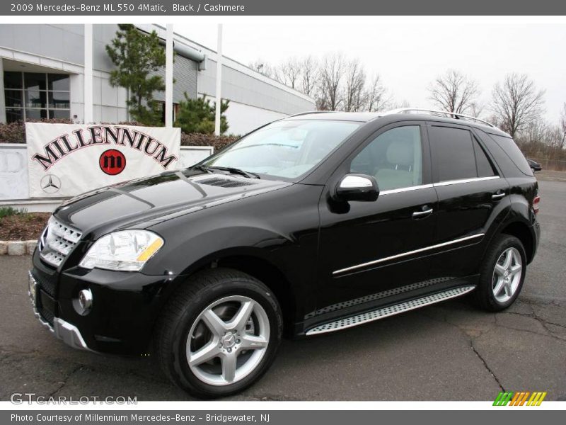 Black / Cashmere 2009 Mercedes-Benz ML 550 4Matic