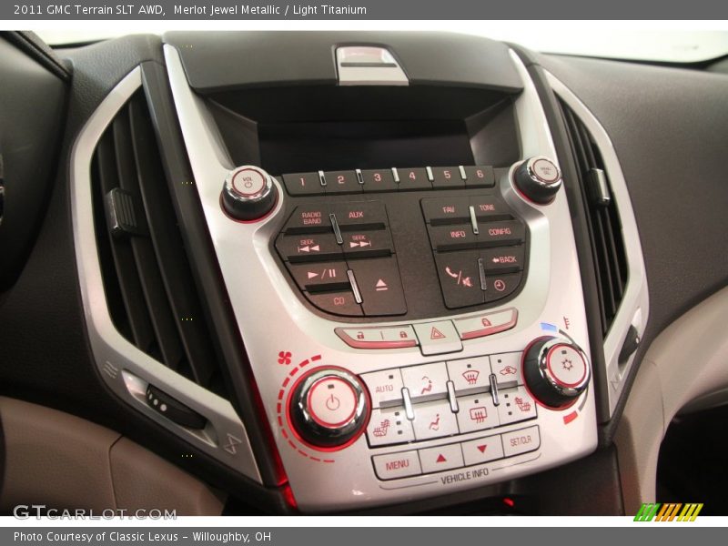 Merlot Jewel Metallic / Light Titanium 2011 GMC Terrain SLT AWD