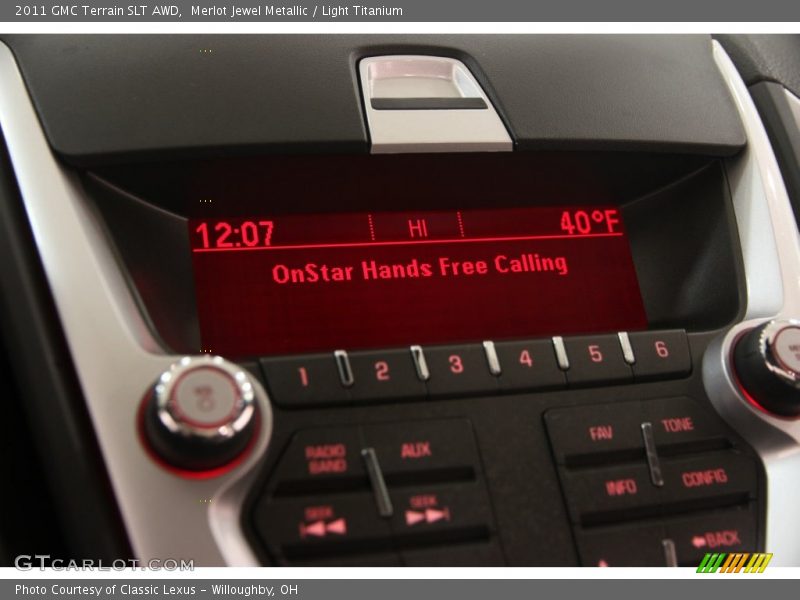 Merlot Jewel Metallic / Light Titanium 2011 GMC Terrain SLT AWD