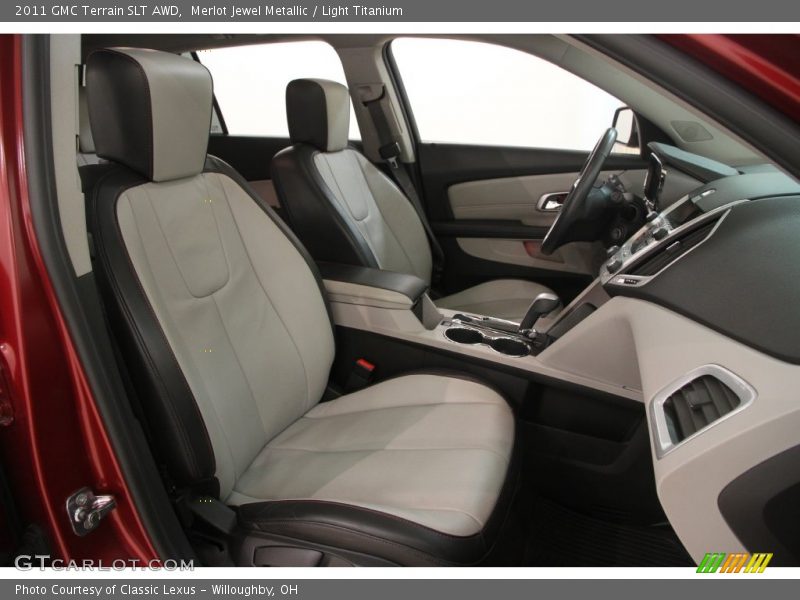 Merlot Jewel Metallic / Light Titanium 2011 GMC Terrain SLT AWD