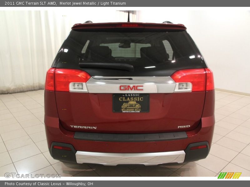 Merlot Jewel Metallic / Light Titanium 2011 GMC Terrain SLT AWD