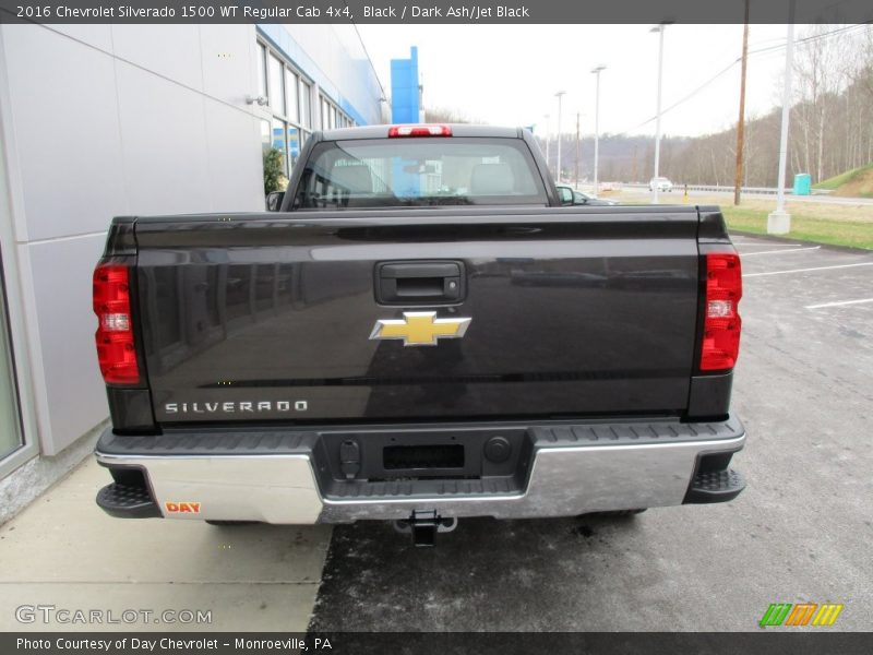 Black / Dark Ash/Jet Black 2016 Chevrolet Silverado 1500 WT Regular Cab 4x4
