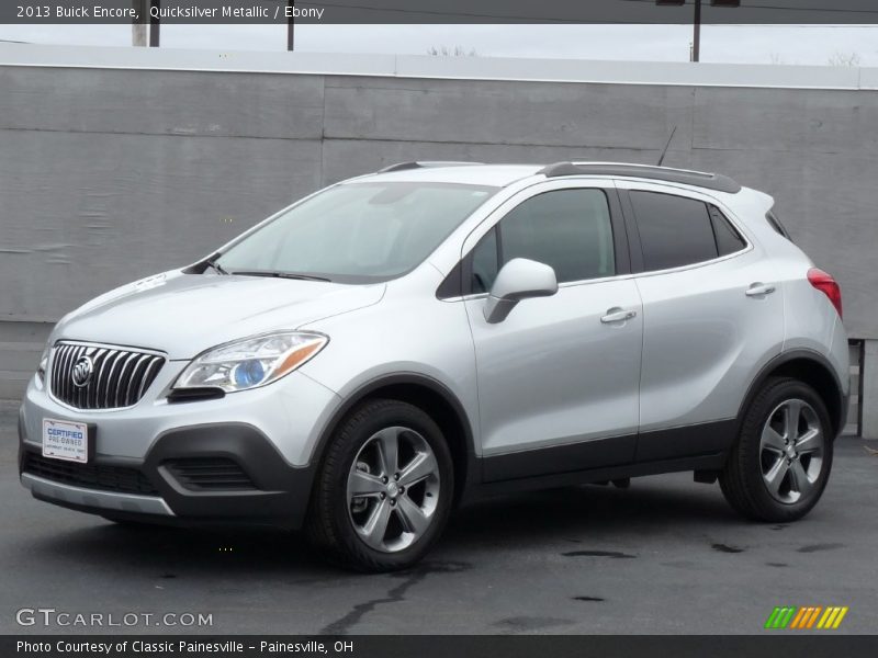 Quicksilver Metallic / Ebony 2013 Buick Encore