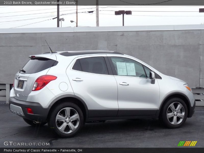 Quicksilver Metallic / Ebony 2013 Buick Encore