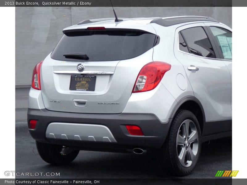 Quicksilver Metallic / Ebony 2013 Buick Encore