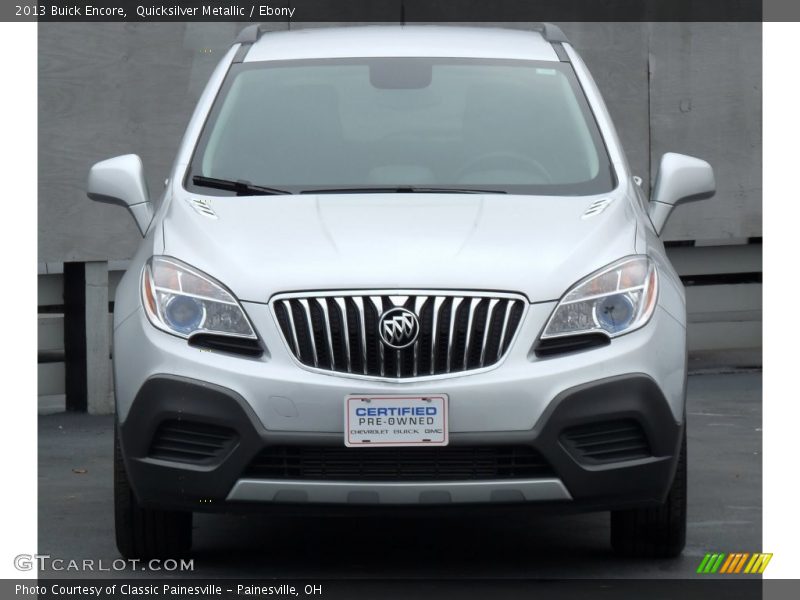 Quicksilver Metallic / Ebony 2013 Buick Encore