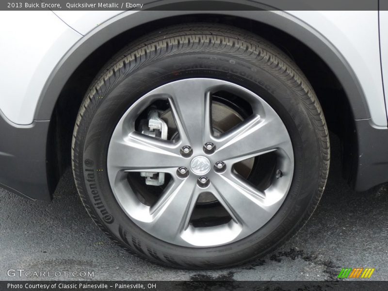 Quicksilver Metallic / Ebony 2013 Buick Encore