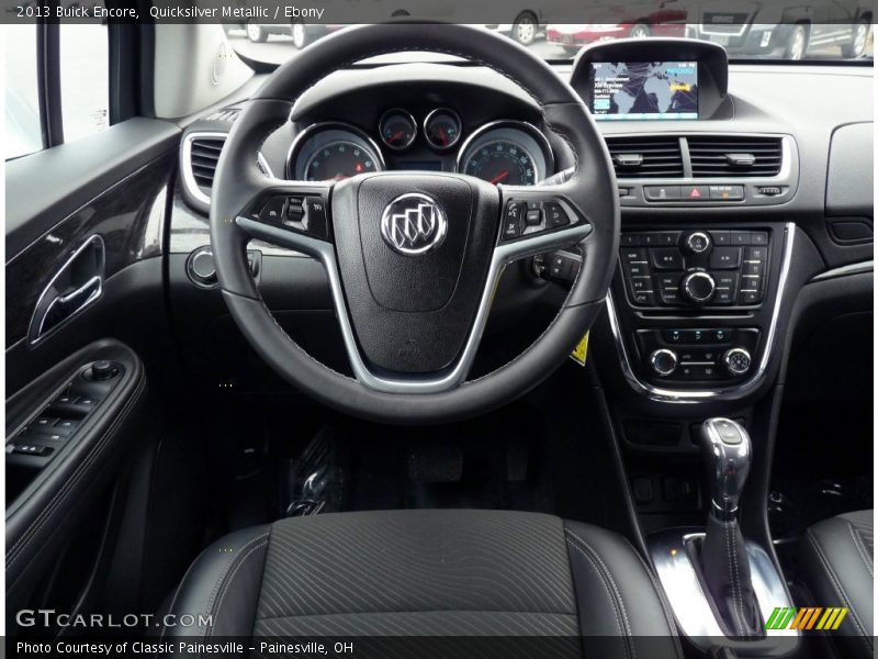 Quicksilver Metallic / Ebony 2013 Buick Encore