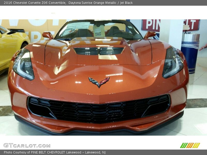  2016 Corvette Z06 Convertible Daytona Sunrise Orange Metallic
