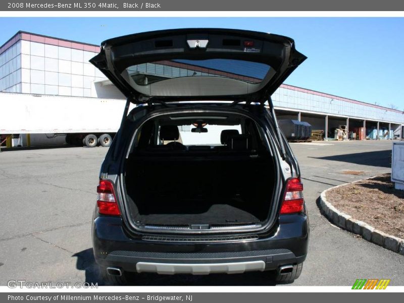 Black / Black 2008 Mercedes-Benz ML 350 4Matic
