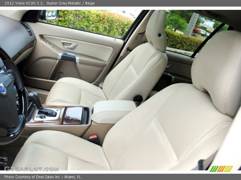 Oyster Grey Metallic / Beige 2012 Volvo XC90 3.2
