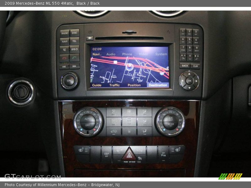 Black / Black 2009 Mercedes-Benz ML 550 4Matic