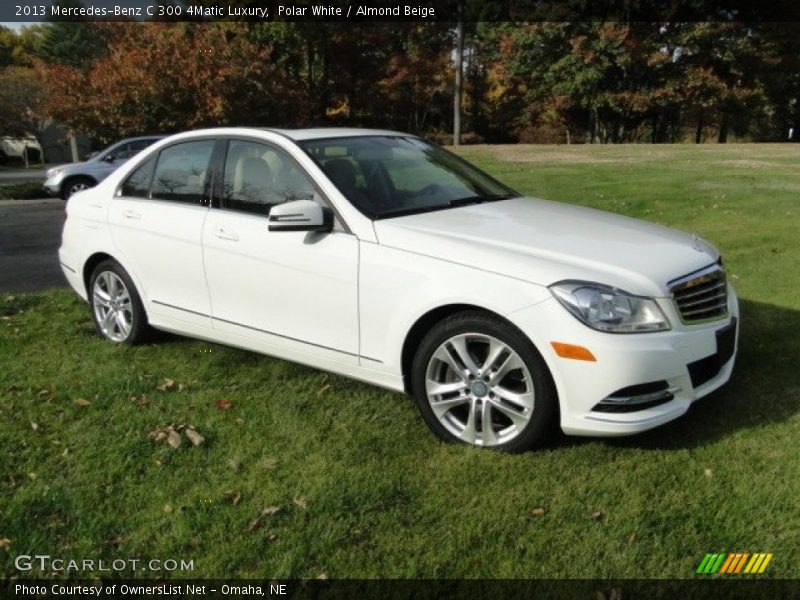 Polar White / Almond Beige 2013 Mercedes-Benz C 300 4Matic Luxury