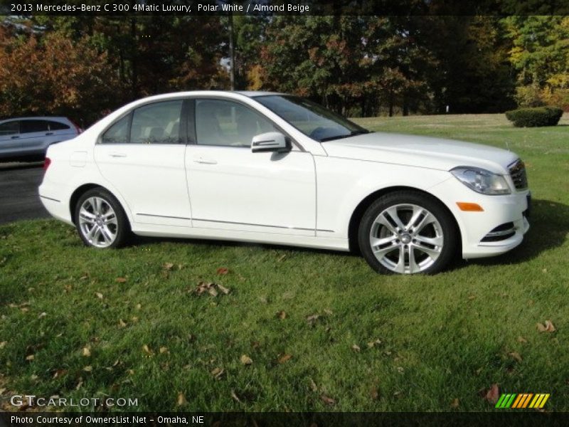 Polar White / Almond Beige 2013 Mercedes-Benz C 300 4Matic Luxury