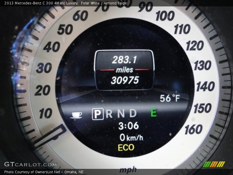 Polar White / Almond Beige 2013 Mercedes-Benz C 300 4Matic Luxury