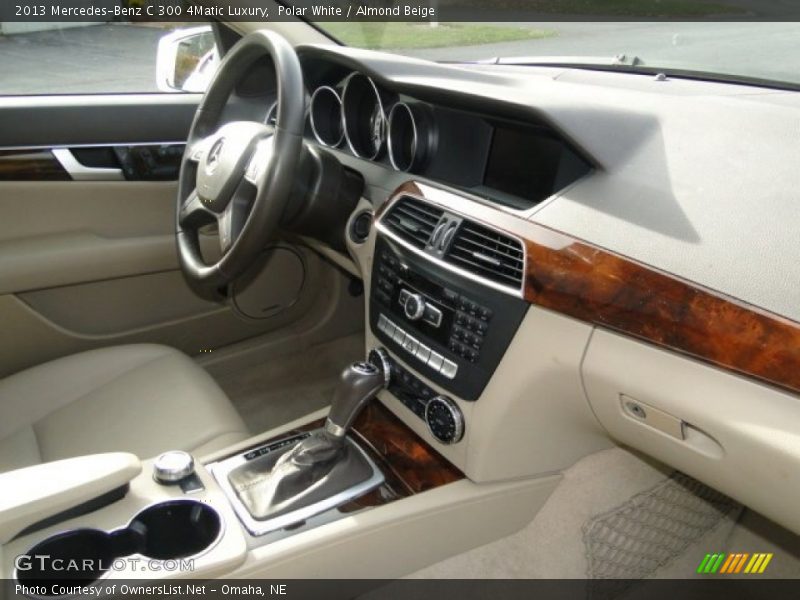 Polar White / Almond Beige 2013 Mercedes-Benz C 300 4Matic Luxury