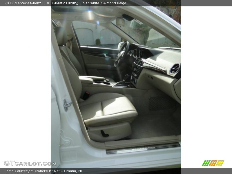 Polar White / Almond Beige 2013 Mercedes-Benz C 300 4Matic Luxury