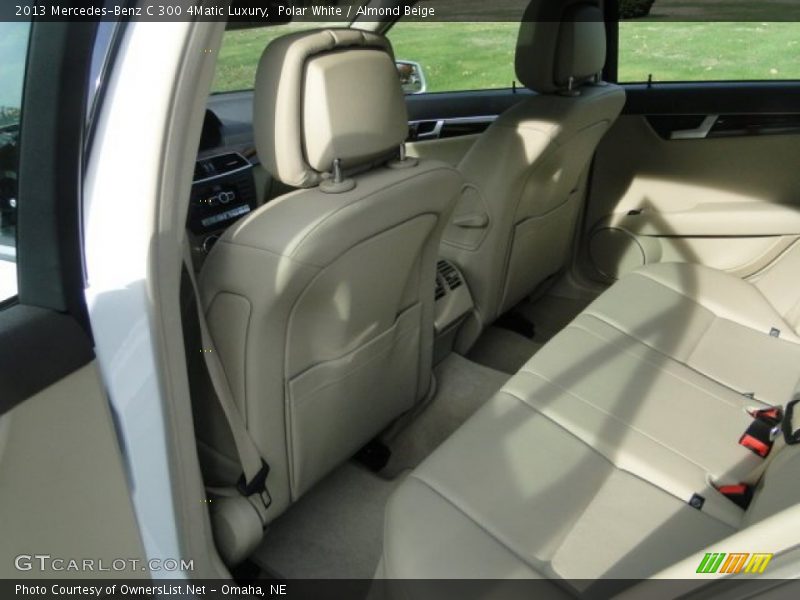 Polar White / Almond Beige 2013 Mercedes-Benz C 300 4Matic Luxury