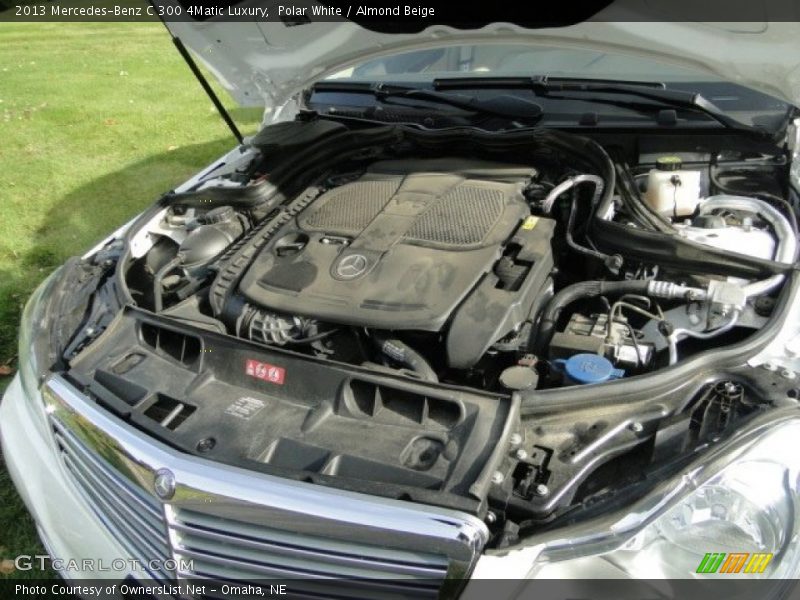 Polar White / Almond Beige 2013 Mercedes-Benz C 300 4Matic Luxury