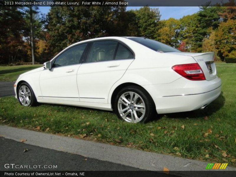 Polar White / Almond Beige 2013 Mercedes-Benz C 300 4Matic Luxury