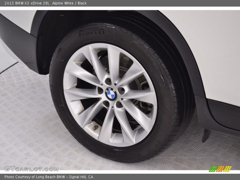 Alpine White / Black 2013 BMW X3 xDrive 28i