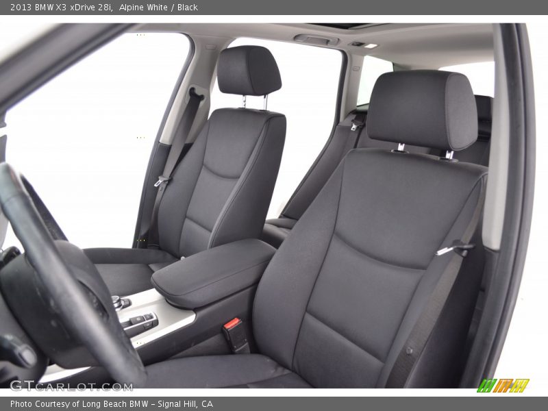 Alpine White / Black 2013 BMW X3 xDrive 28i