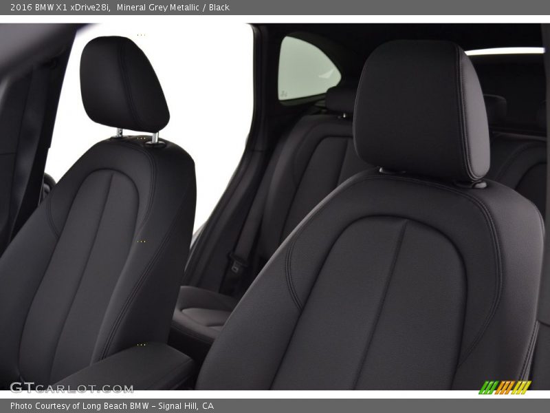Mineral Grey Metallic / Black 2016 BMW X1 xDrive28i