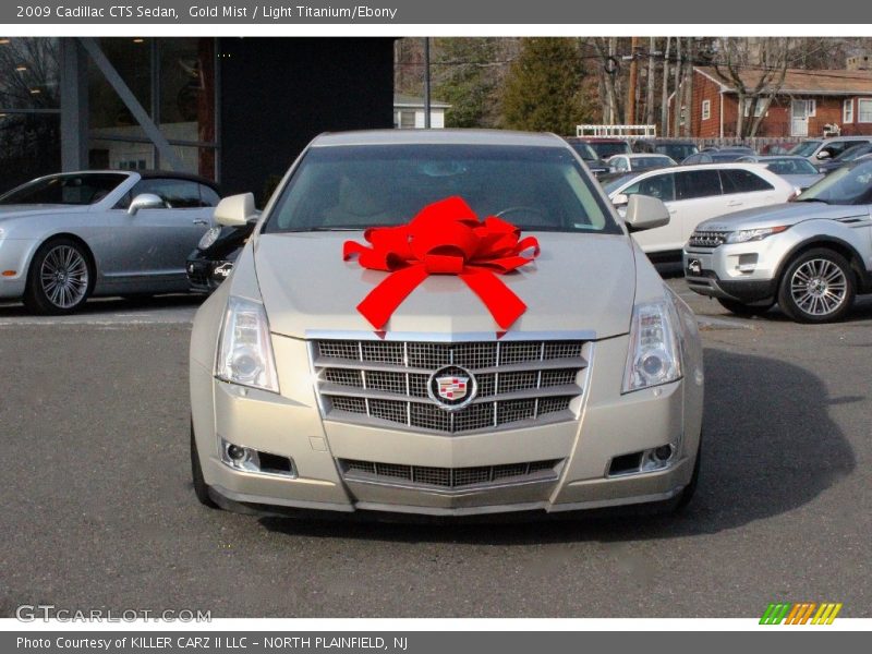 Gold Mist / Light Titanium/Ebony 2009 Cadillac CTS Sedan