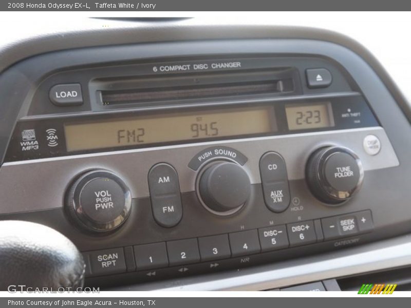 Taffeta White / Ivory 2008 Honda Odyssey EX-L