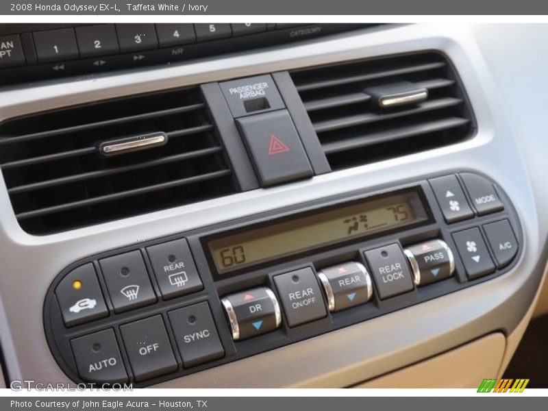 Taffeta White / Ivory 2008 Honda Odyssey EX-L