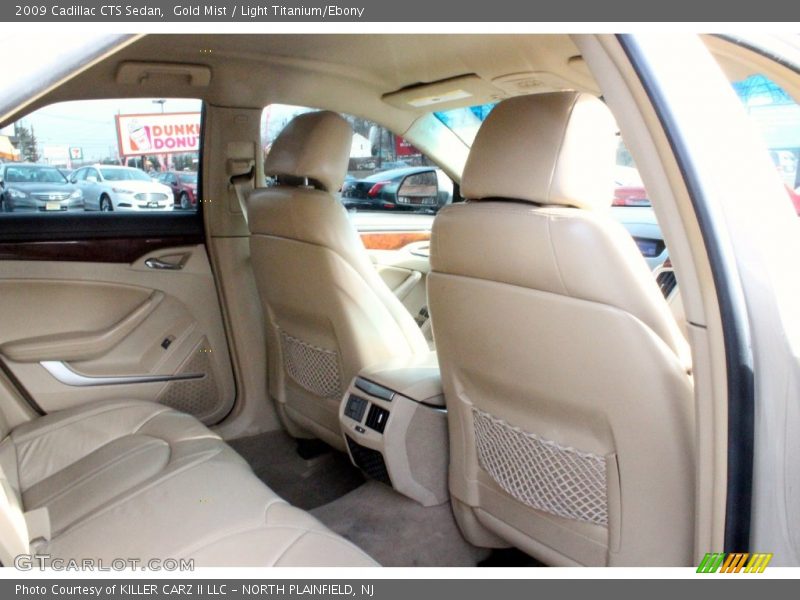 Gold Mist / Light Titanium/Ebony 2009 Cadillac CTS Sedan