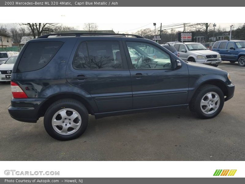 Capri Blue Metallic / Ash 2003 Mercedes-Benz ML 320 4Matic
