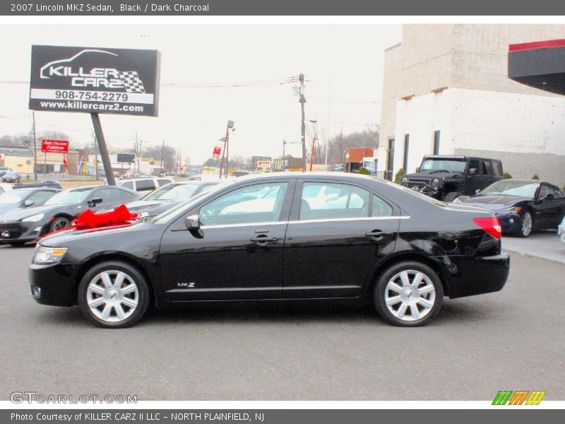 Black / Dark Charcoal 2007 Lincoln MKZ Sedan