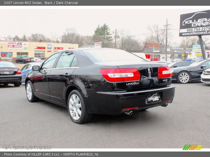Black / Dark Charcoal 2007 Lincoln MKZ Sedan