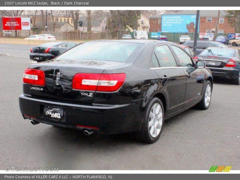 Black / Dark Charcoal 2007 Lincoln MKZ Sedan