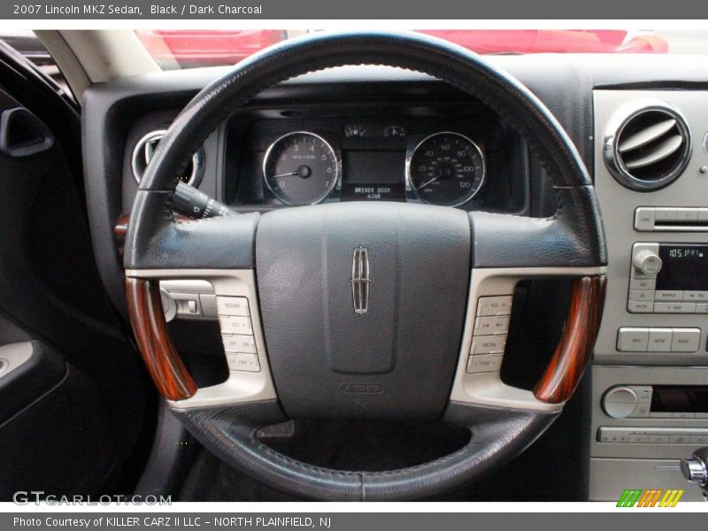 Black / Dark Charcoal 2007 Lincoln MKZ Sedan