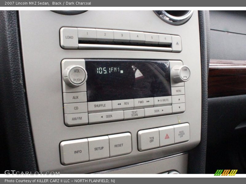Black / Dark Charcoal 2007 Lincoln MKZ Sedan