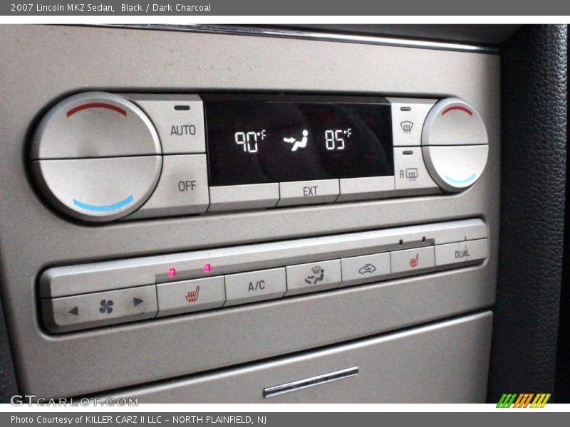 Black / Dark Charcoal 2007 Lincoln MKZ Sedan