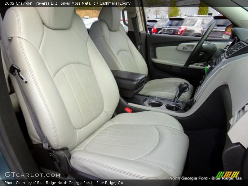 Silver Moss Metallic / Cashmere/Ebony 2009 Chevrolet Traverse LTZ