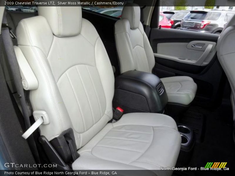 Silver Moss Metallic / Cashmere/Ebony 2009 Chevrolet Traverse LTZ