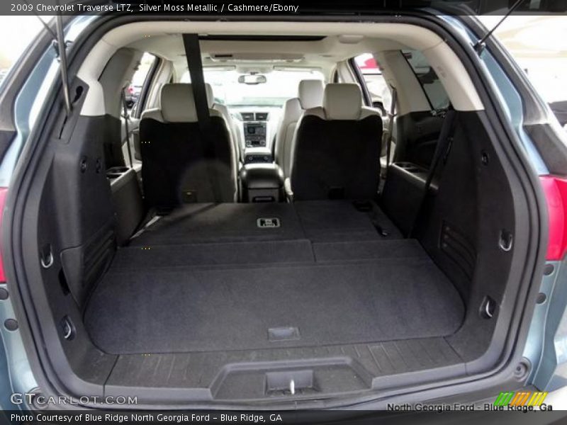 Silver Moss Metallic / Cashmere/Ebony 2009 Chevrolet Traverse LTZ