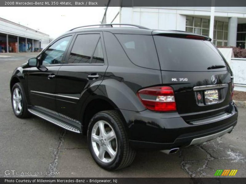 Black / Black 2008 Mercedes-Benz ML 350 4Matic