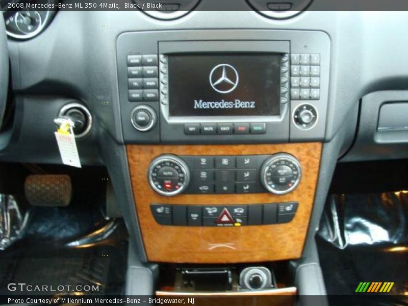 Black / Black 2008 Mercedes-Benz ML 350 4Matic